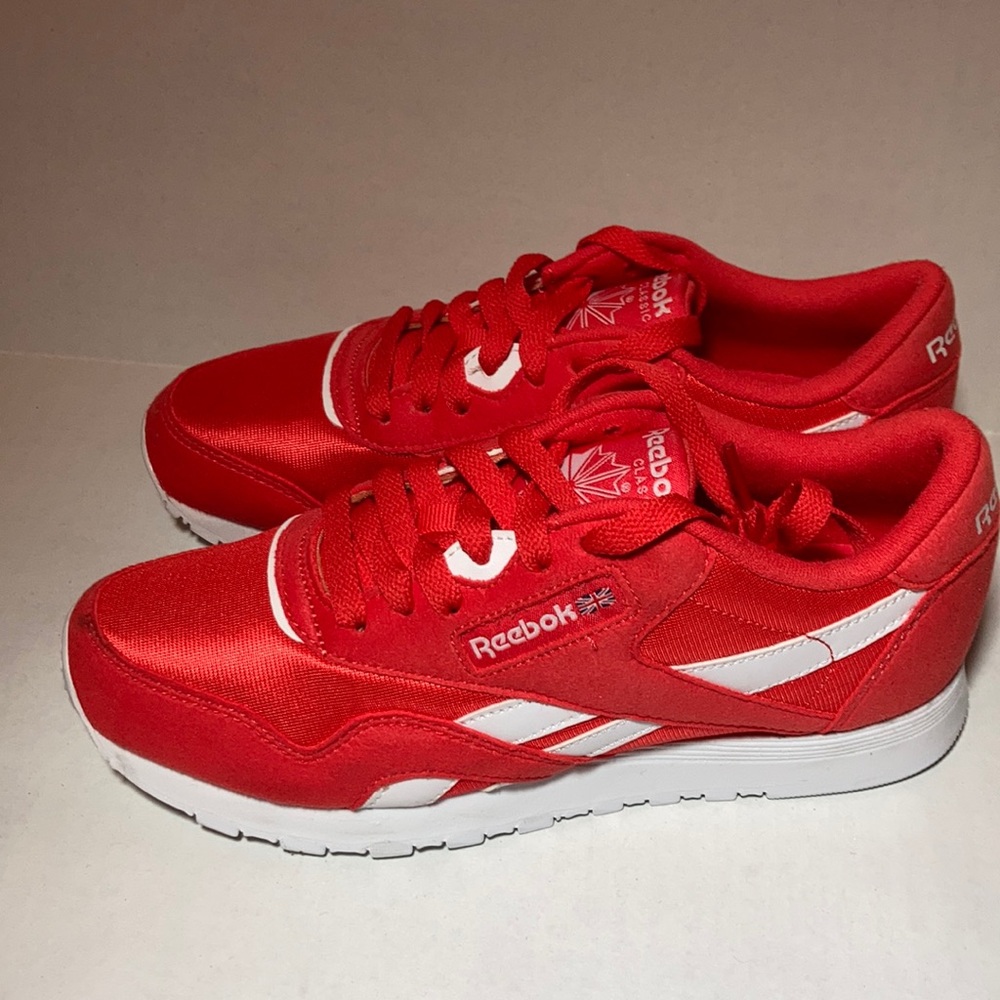 Orange Reebok Classics - Picture 3 of 7